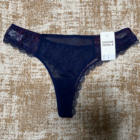 Simone Perele Other - NWT Simone Perele Singuliere Tanga - Midnight Blue 3(M)